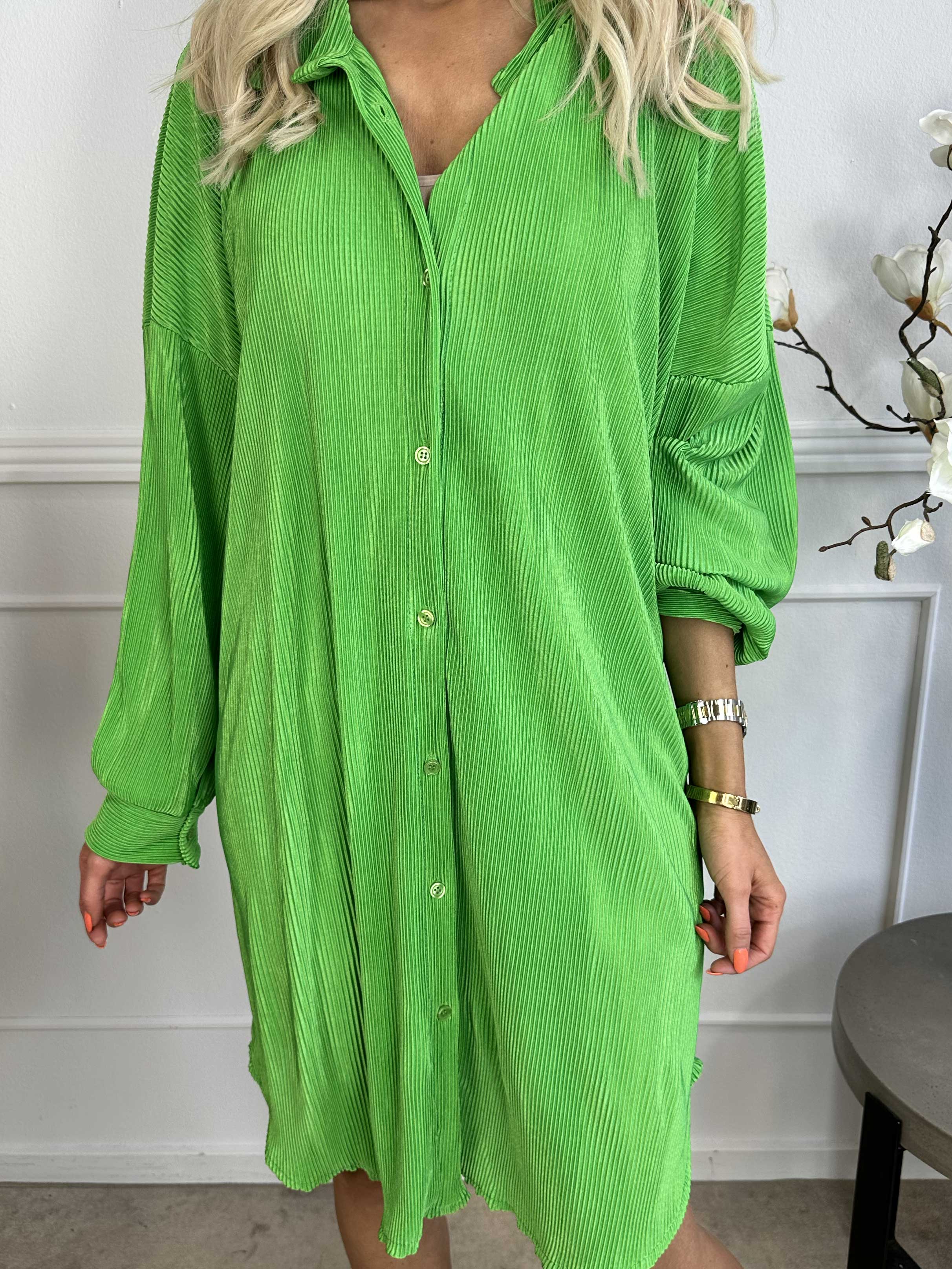 Bellatrix - Ribbad skjortklänning